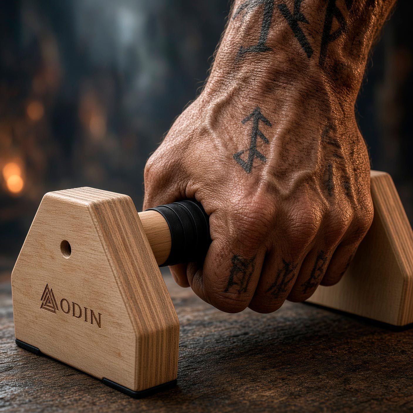 Odin Mjolnir Grip Tape – Pull-up-stang, billede 3 hos ActiveNordic