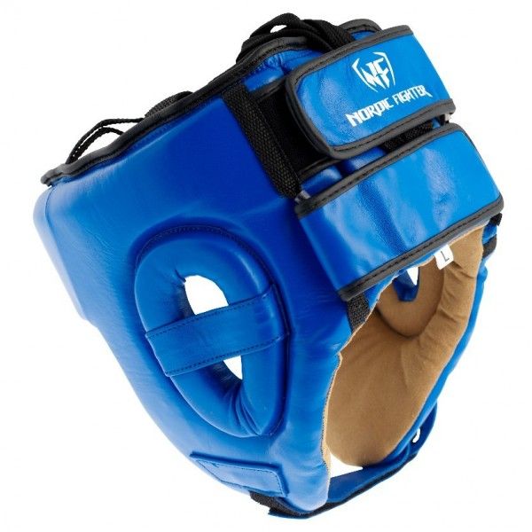 Nordic Fighter Boxing Helmet Blå Boksehjelm – Beskyttelse, billede 17 hos ActiveNordic