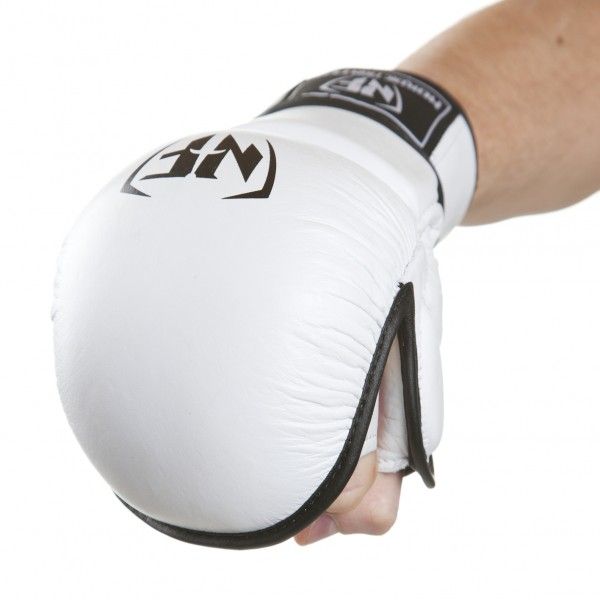 Nordic Fighter MMA Handsker Shooto Gloves Pro White Kunstlæder – Kampsport, billede 19 hos ActiveNordic
