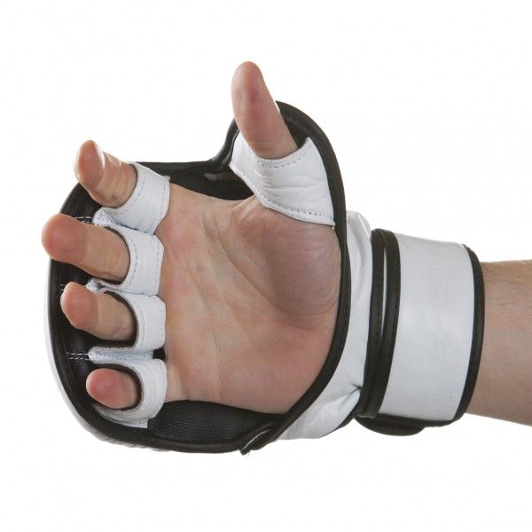 Nordic Fighter MMA Handsker Shooto Gloves Pro White Kunstlæder – Kampsport, billede 17 hos ActiveNordic