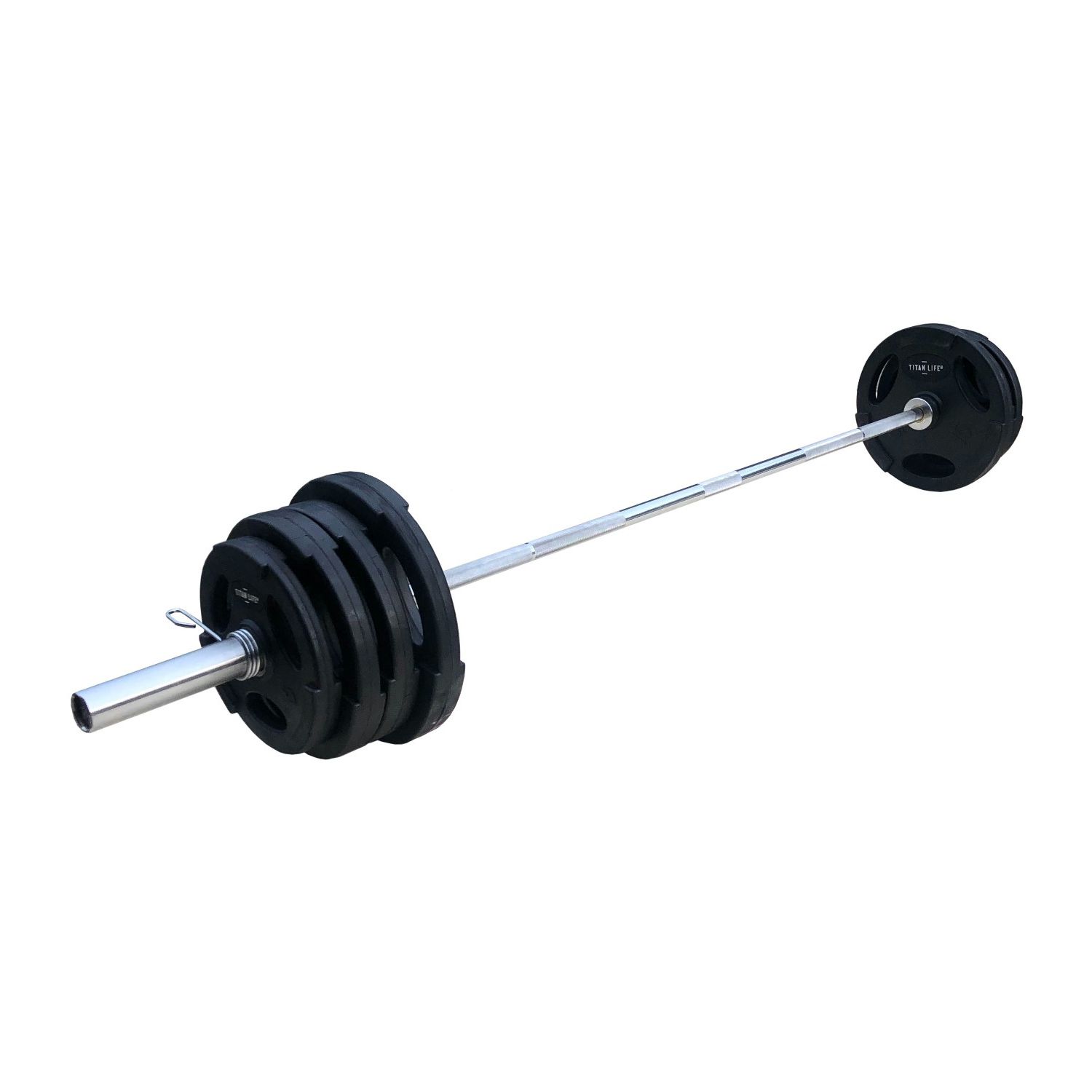 TITAN LIFE WEIGHT SET 100KG GARAGE GYM – Vægtstangssæt, billede 9 hos ActiveNordic