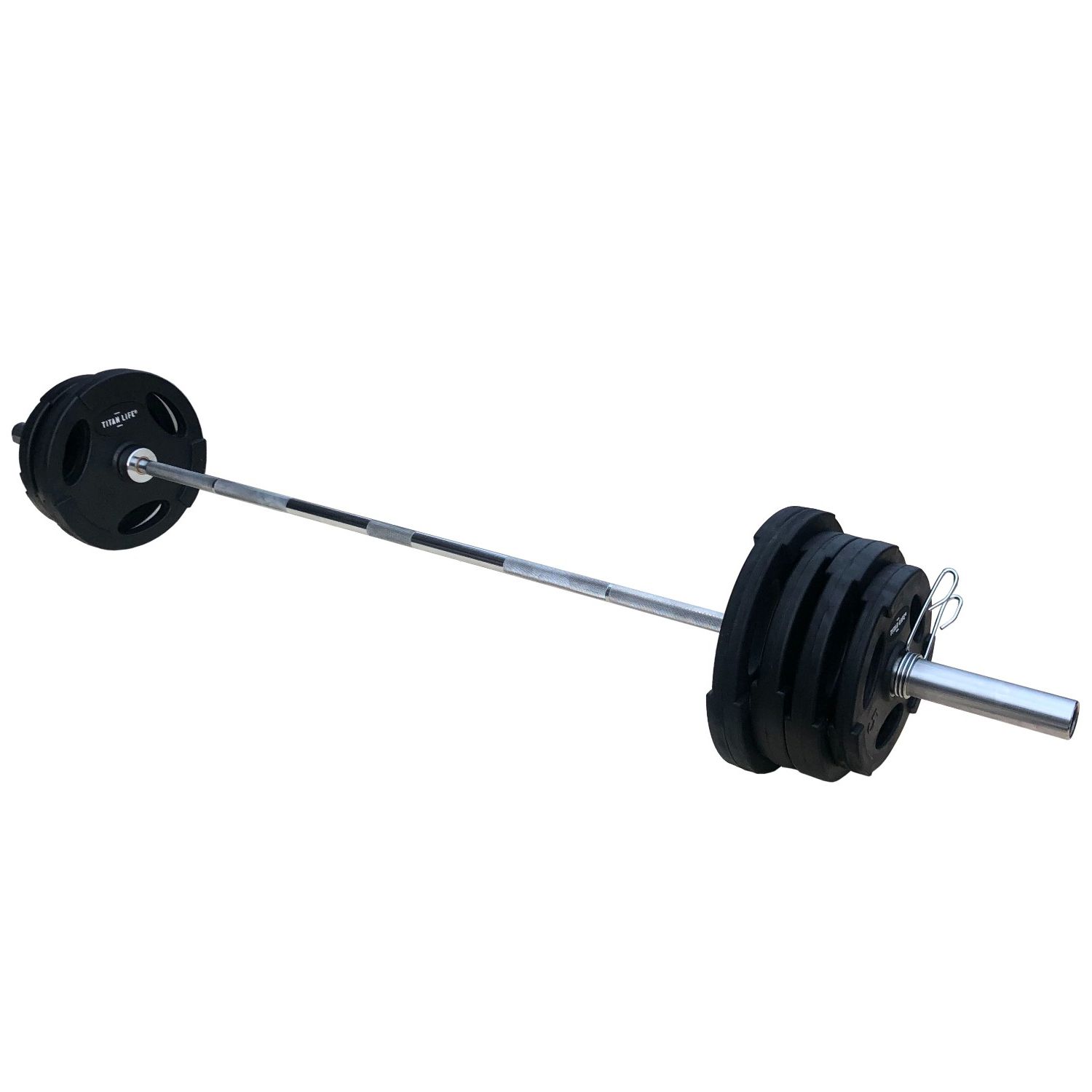 TITAN LIFE WEIGHT SET 100KG GARAGE GYM – Vægtstangssæt, billede 10 hos ActiveNordic