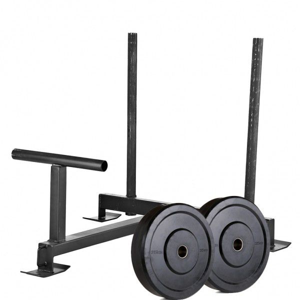 Nordic Fighter Metal Gymsled Crossfit Slæde (Inkl. bumper vægt) – Slæder & prowler hos ActiveNordic